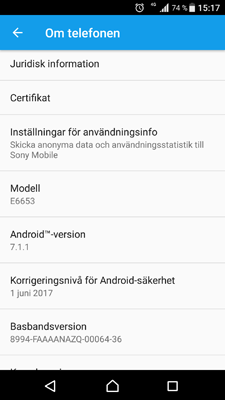 Hitta rätt batteri - Android