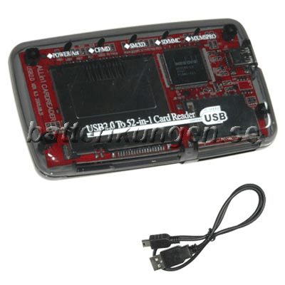 Kortläsare - 52 olika kort