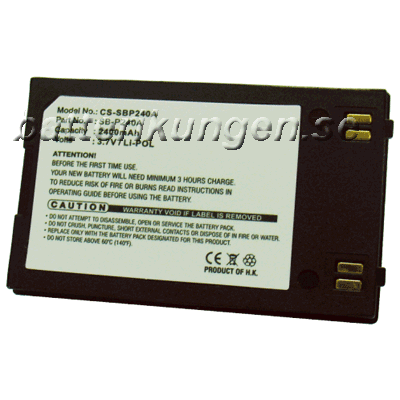Batteri till Samsung SC-MM10S mfl - 2.400 mAh