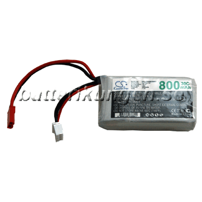 LiPo 2 cell - 7.4 V - 800 mAh