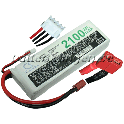 LiPo 3 cell - 11.1 V - 2.100 mAh