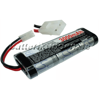 RC Batteri - 7.2 V - 3.000 mAh