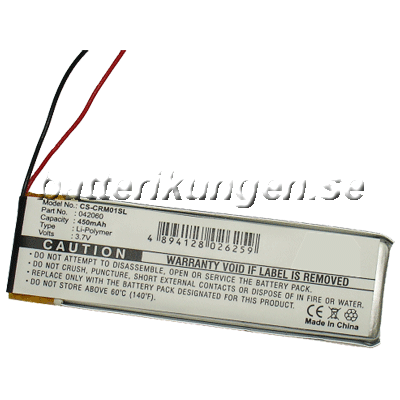 Batteri till Creative Muvo