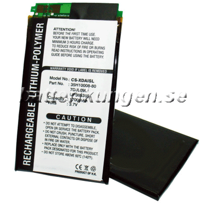 Batteri till Qtek 1010 - 1.700 mAh