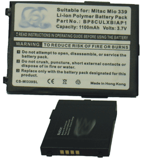 Batteri till Mitac Mio 339
