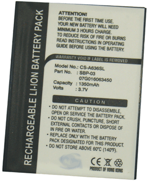 Batteri till ASUS Mypal A630 mfl