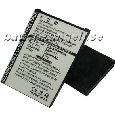 Batteri till ASUS Mypal A686 mfl - 1.300 mAh