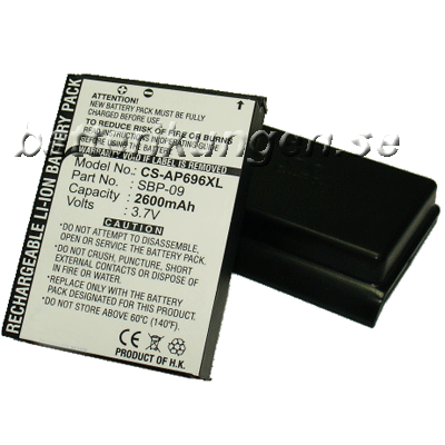 Batteri till ASUS Mypal A686 mfl - 2.600 mAh