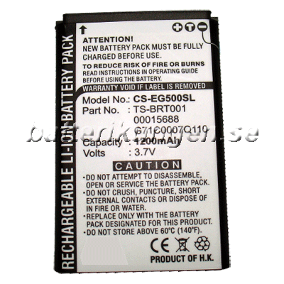 Batteri till Toshiba Portege G500