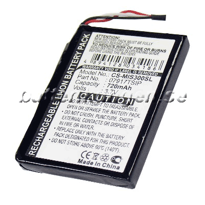 Batteri till Navman Spirit 300 mfl