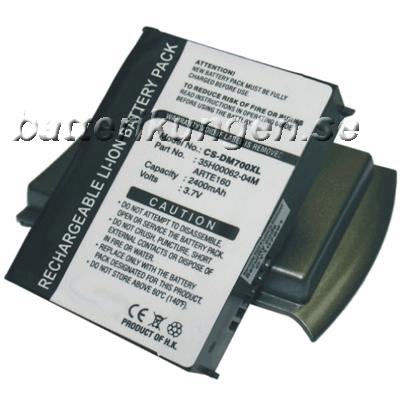 Batteri till HTC P3300 - 2.400 mAh