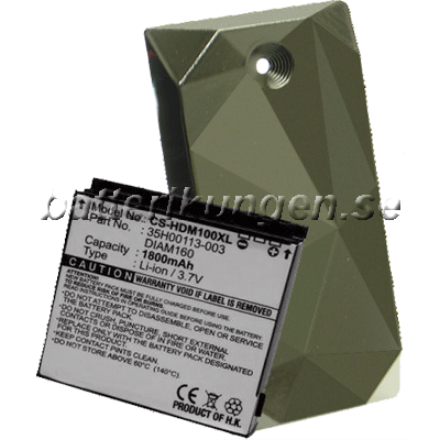 Batteri till HTC Diamond mfl - 1.800 mAh