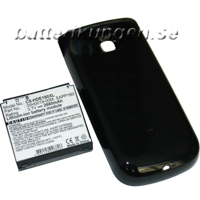 Batteri till HTC Magic mfl - 2.680 mAh