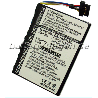 Batteri till Yakumo EazyGo mfl