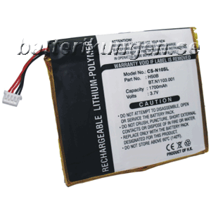 Batteri till Fujitsu Siemens Loox 600 - 1.700 mAh