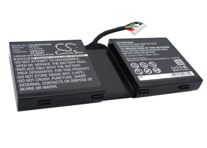 Batteri till Dell Alienware 17 mfl - 5.600 mAh