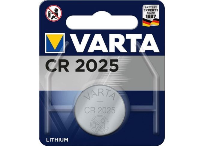 5 st Varta CR2025