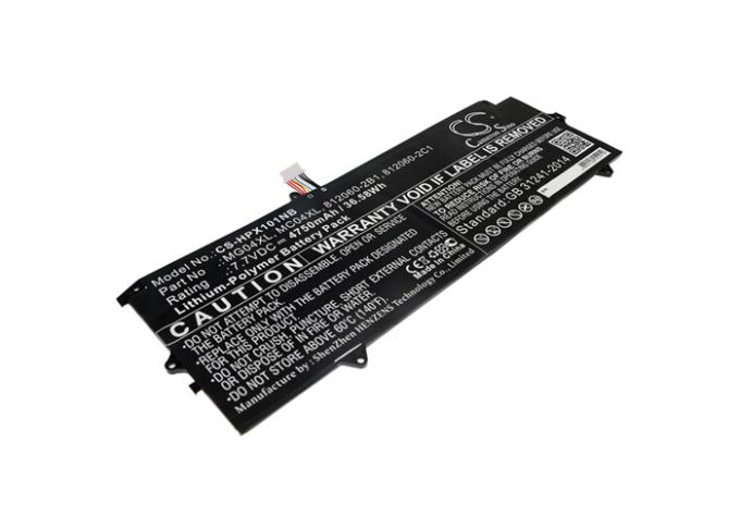 Batteri till HP Elite x2 1012 G1(L5H05EA) mfl - 4.750 mAh