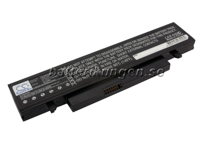 Batteri till Samsung N210 mfl - 4.400 mAh