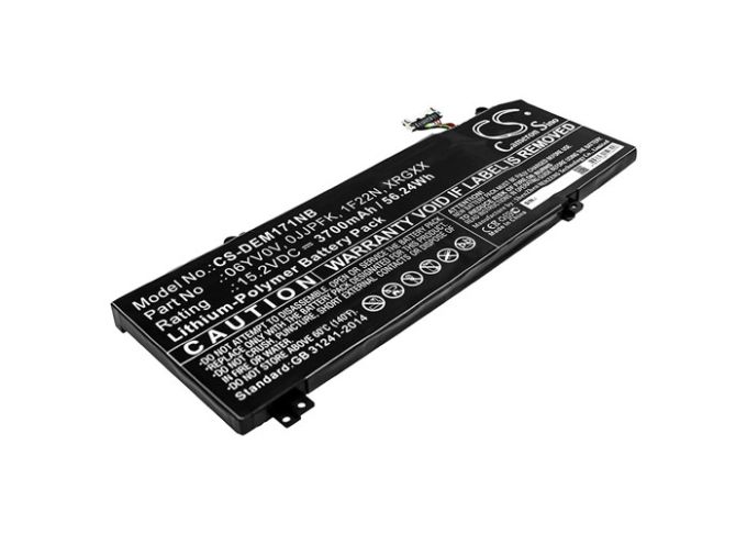 Batteri till Dell Alienware 2018 orion M15 mfl - 3.700 mAh