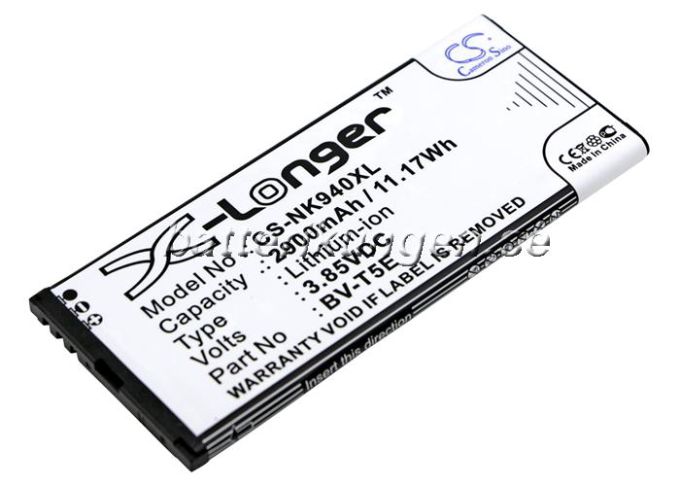 Batteri till Microsoft Lumia 940 mfl  - 2.900 mAh