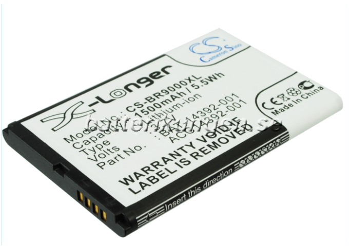Batteri till Blackberry Bold 9000 mfl - 1.500 mAh