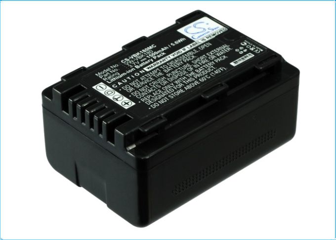 Batteri till Panasonic som ersätter VW-VBK180 mfl - 1.500 mAh