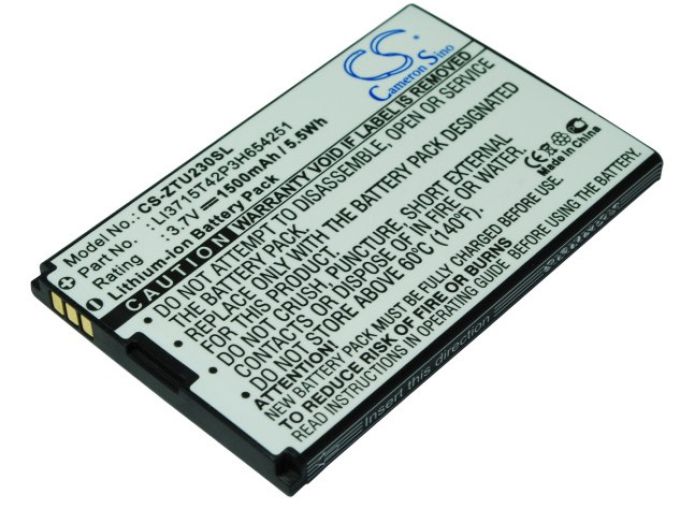 Batteri till ZTE Arizona mfl - 1.500 mAh