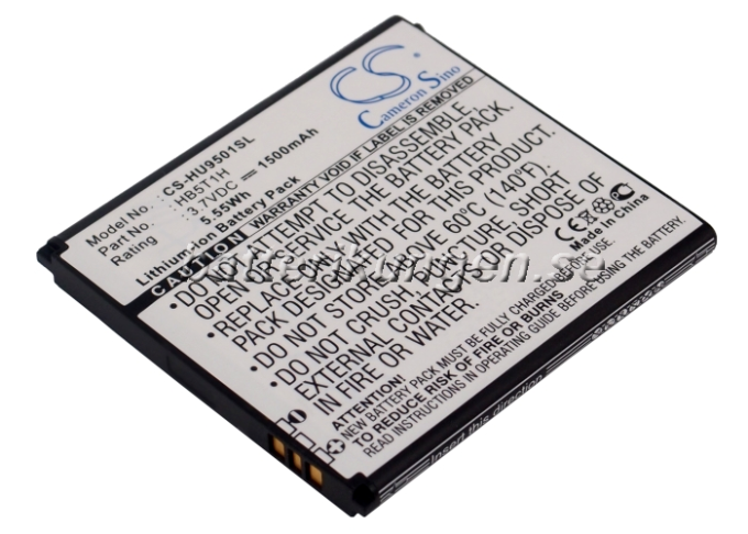 Batteri till Huawei Ascend D LTE mfl - 1.500 mAh