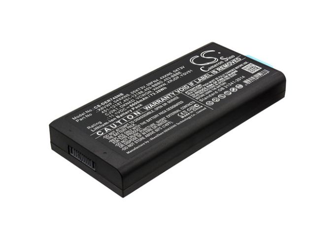 Batteri till Dell Latitude 12 7204 - 6.600 mAh