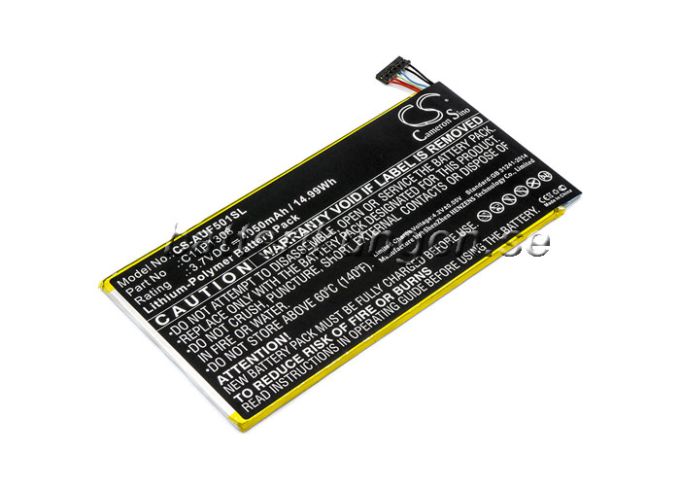 Batteri till Asus Transformer Pad TF501T mfl - 4.050 mAh