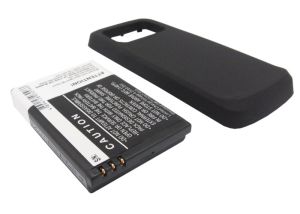 Batteri till Nokia N97 - 3.000 mAh - Svart