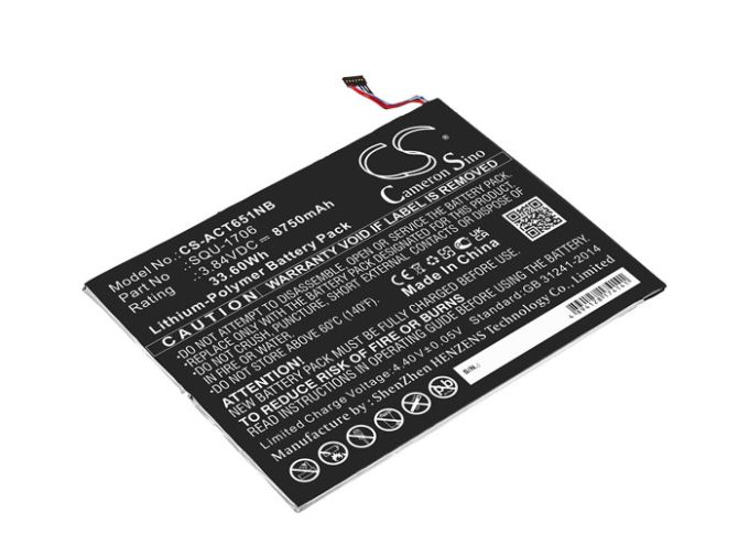 Batteri till Asus Chromebook Tab 10mfl - 8.750 mAh