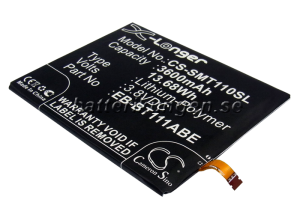 Batteri till Samsung Galaxy Tab 3 Lite 7.0 3G mfl  - 3.600 mAh