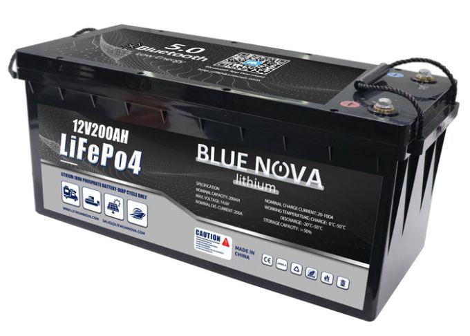24 V - 100 Ah - LifePo4 - Bluetooth App