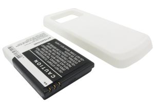 Batteri till Nokia N97 - 3.000 mAh - Vit