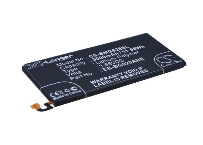 Batteri till Samsung Galaxy S6 Edge+ mfl - 3.000 mAh