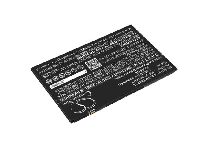 Batteri till Samsung Tab Active Pro mfl - 8.800 mAh