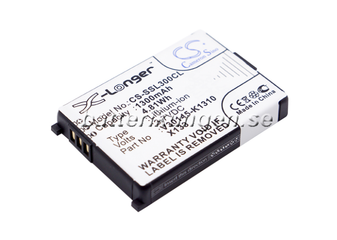 Batteri till Siemens Gigaset 4000 micro mfl - 1.300 mAh