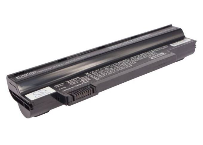 Batteri till Acer aspire one 532h mfl - 4.400 mAh - svart