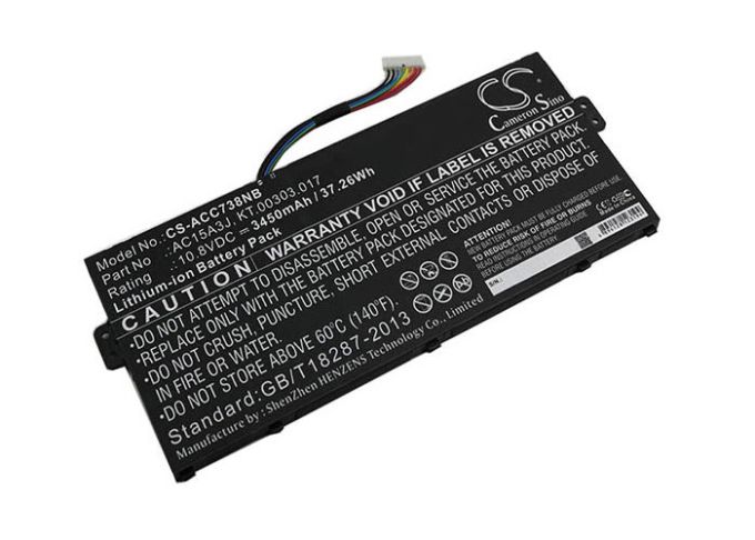 Batteri till Acer  Chromebook C738T mfl - 3.450 mAh