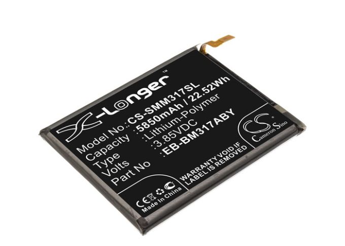 Batteri till Samsung Galaxy M31 mfl - 5.850 mAh