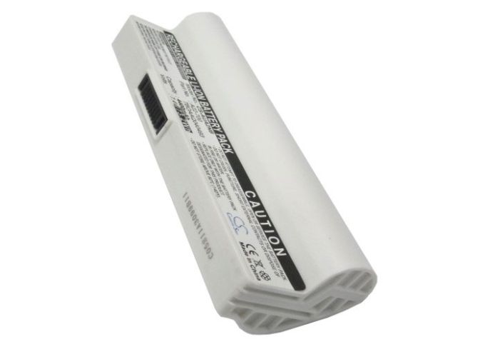 Batteri till Asus Eee PC serie - vitt - 4.400 mAh