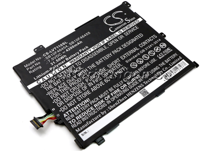 Batteri till Lenovo Thinkpad 10 20E3 mfl - 4.200 mAh