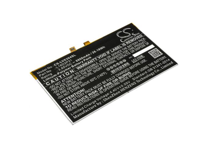 Batteri till Lenovo Tab 4 10 mfl - 6.800 mAh