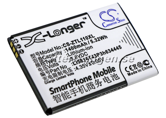 Batteri till ZTE Blade L110 - 1.400 mAh