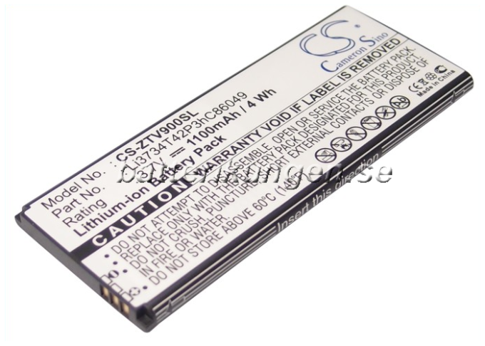 Batteri till ZTE Tania mfl - 1.100 mAh