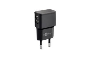 Goobay Dual USB charger 2.4 A