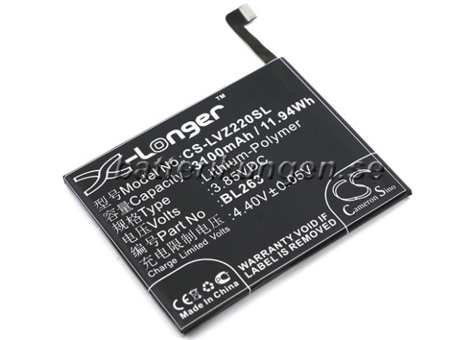 Batteri till Lenovo K920 mfl - 3.100 mAh