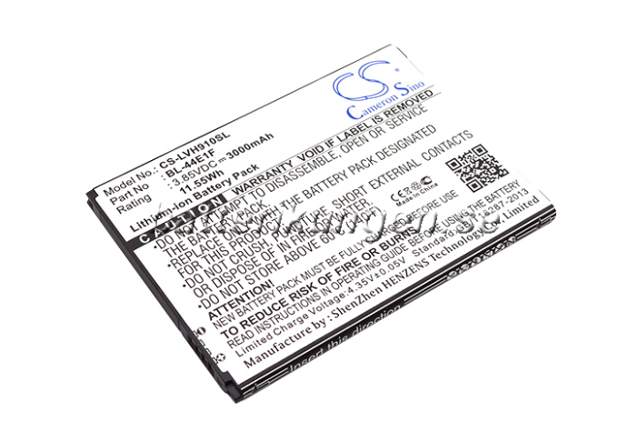 Batteri till LG F800L mfl - 3.000 mAh